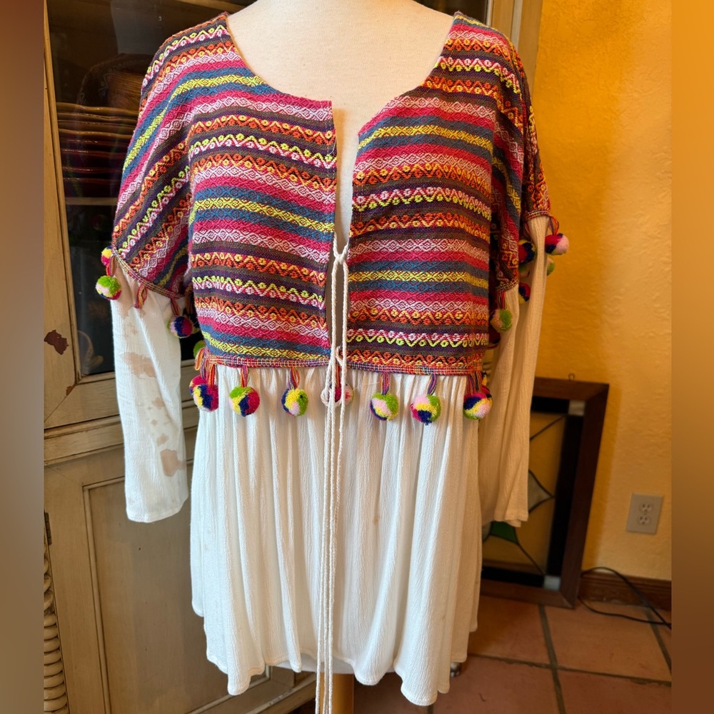 Boho Mexican top